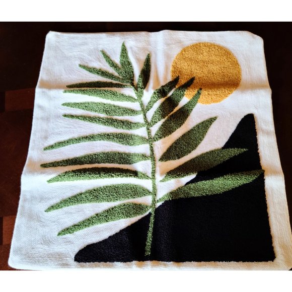 Modern Boho Decorative Throw Pillow Covers 2 Cases Abstract Mid Century Decor - Picture 2 of 12